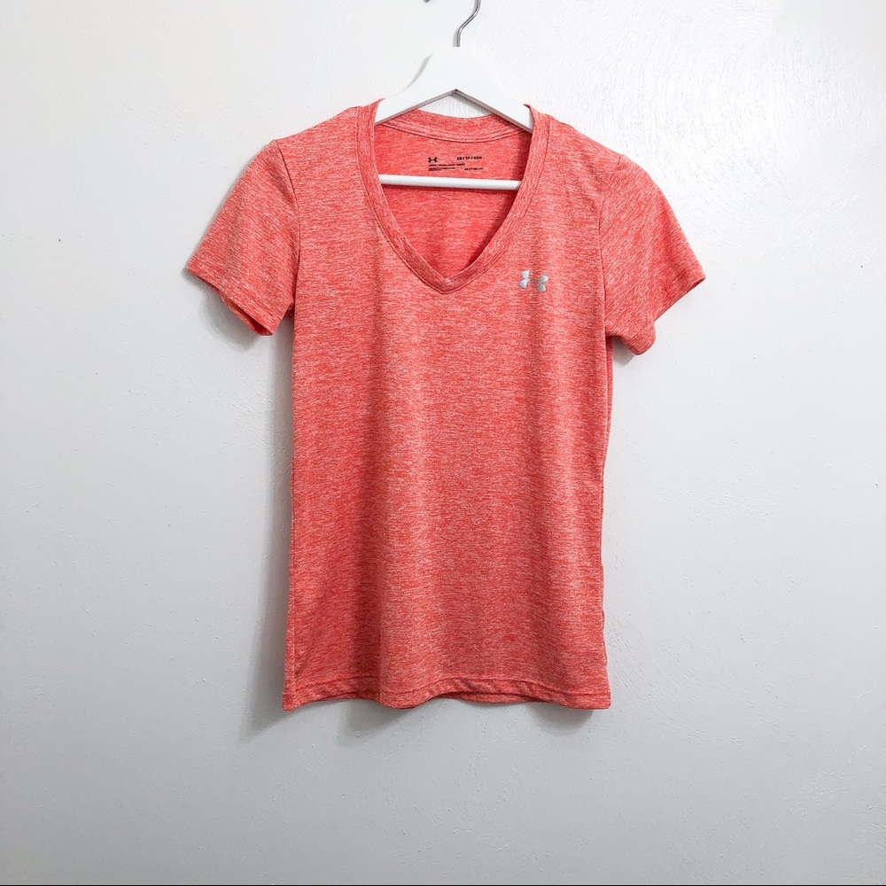 Under Armour Coral Short Sleeve Heatgear